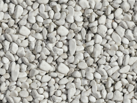 无缝白色鹅卵石贴图