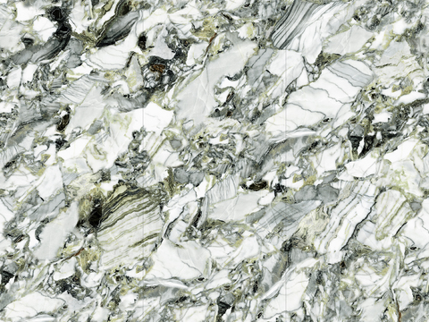 超清冷翡翠无限连纹大理石