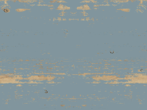 无缝蓝色刷漆旧木贴图