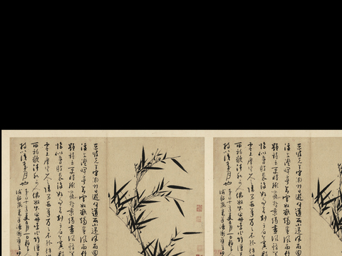 中式挂画 新中式景观人物画 装饰画 画 水墨字画