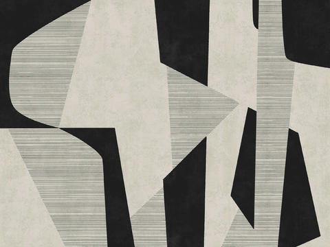 现代装饰艺术画 抽象画 现代画贴图