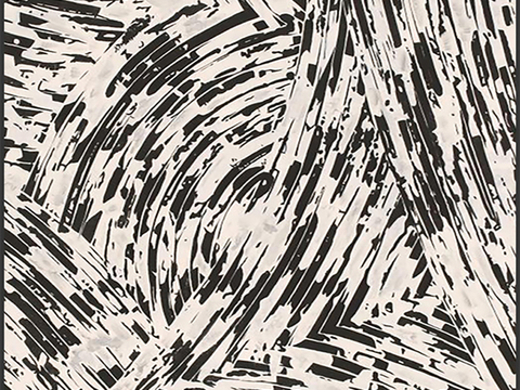 现代轻奢黑白挂画贴图