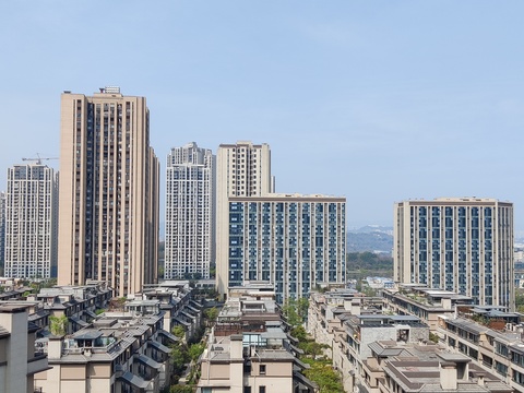 白天城市建筑户外外景贴图