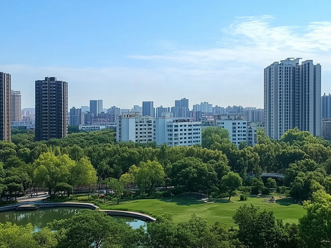  现代城市外景白天城市外景都市外景 