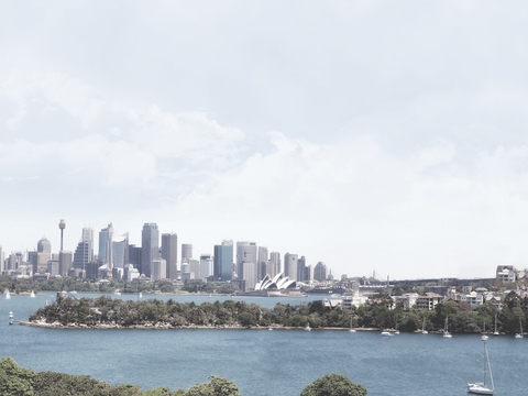 白天城市建筑户外江景外景贴图