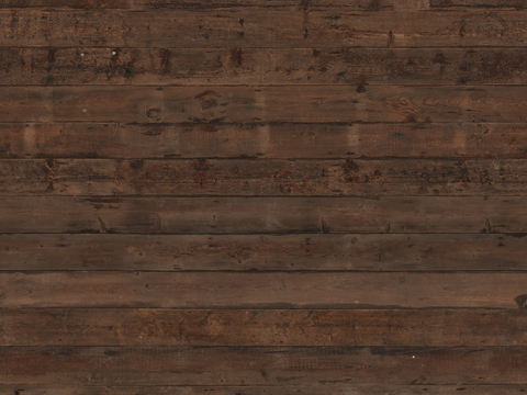 新中式做旧防腐木地板 深色胡桃木地板贴图