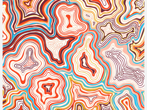 现代简约抽象挂画艺术挂画贴图