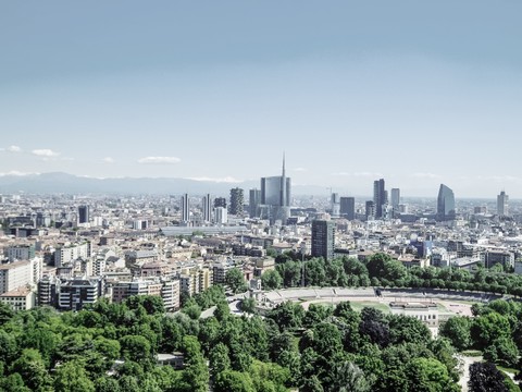 白天城市建筑户外外景贴图