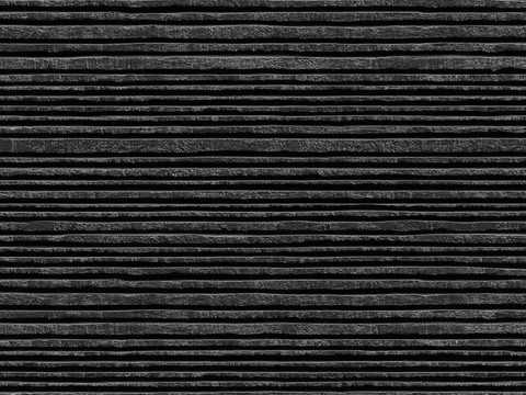 现代简约无缝深灰色流水石 阡陌石 黑色文化石