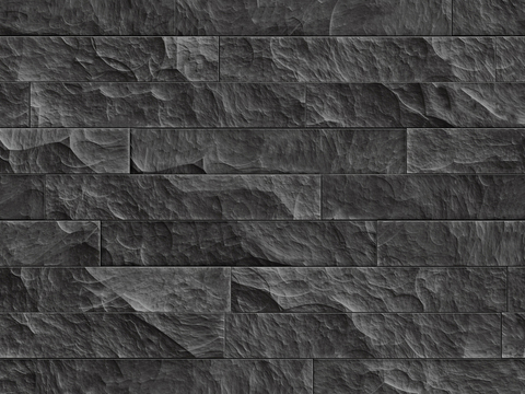 现代无缝文化石毛石 外墙 石板