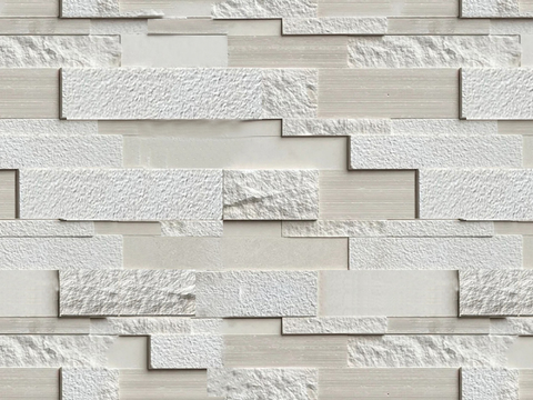 现代无缝简约文化石墙面 毛石石板