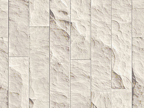 现代中古无缝米色文化石米色条石