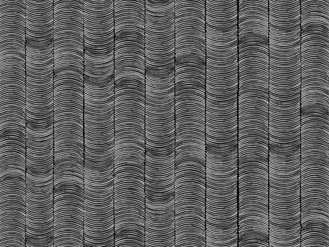 无缝灰色瓦片铺装 石皮