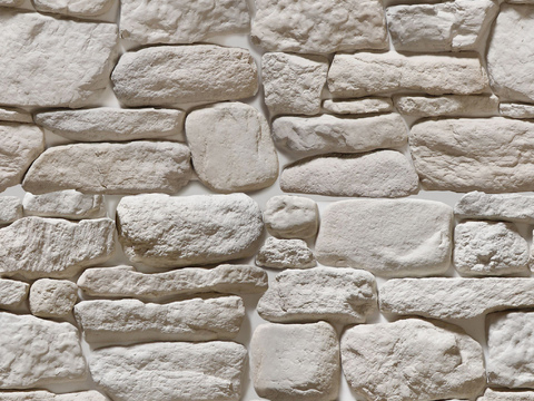 现代复古文化石墙 无缝岩石墙 毛石墙贴图