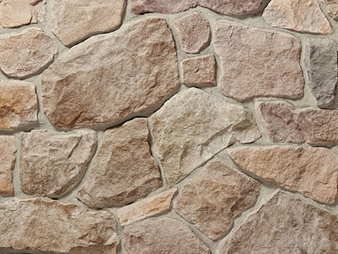 现代复古文化石墙 无缝岩石墙 毛石墙贴图