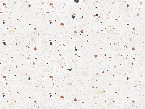 无缝彩色水磨石