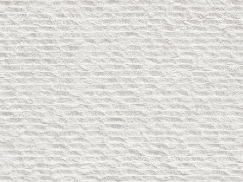 现代无缝奶油白粗条文化石 石板