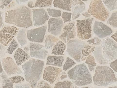 现代文化石墙面 石墙 毛石 墙砖贴图