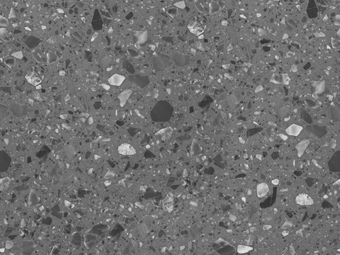 无缝深灰色水磨石