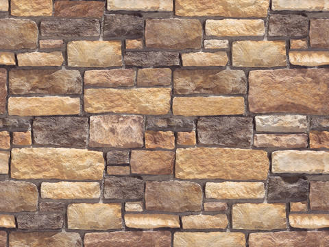 现代文化石 文化石墙面 石墙外墙贴图