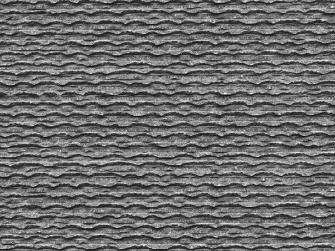 现代无缝文化石_黑色流水板