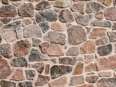 现代文化石墙面 石墙 毛石 墙砖贴图