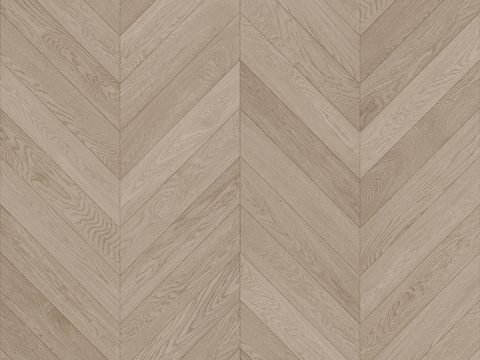 奶油侘寂无缝鱼骨木地板贴图