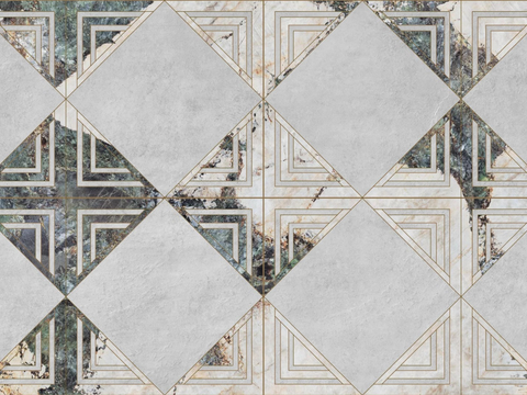 大理石瓷砖石材拼花