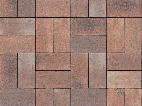 编织形户外透水砖