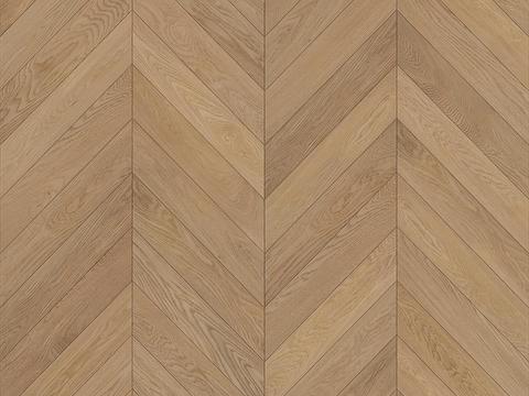 奶油侘寂无缝鱼骨木地板贴图