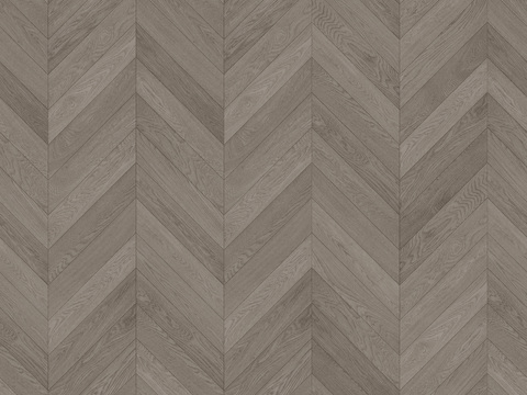 无缝灰棕色鱼骨拼木地板贴图