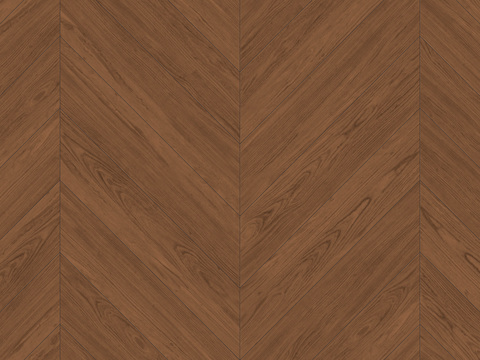 无缝樱桃木鱼骨拼人字拼木地板贴图