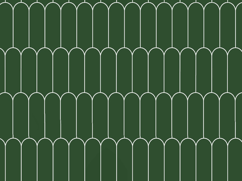 法式北欧无缝仿古砖 绿色羽毛砖贴图