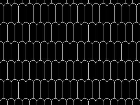 无缝黑色羽毛砖