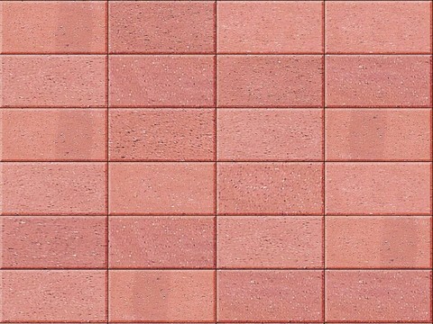 红色户外透水砖