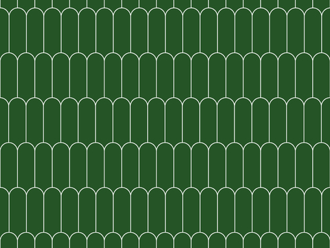 无缝深绿色羽毛砖瓷砖
