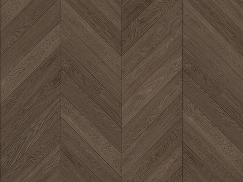无缝深棕色鱼骨拼人字拼木地板