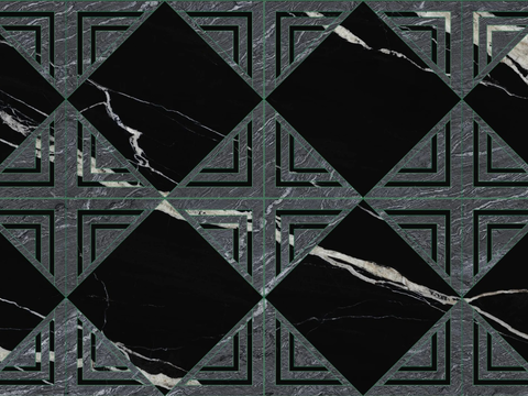 大理石瓷砖石材拼花