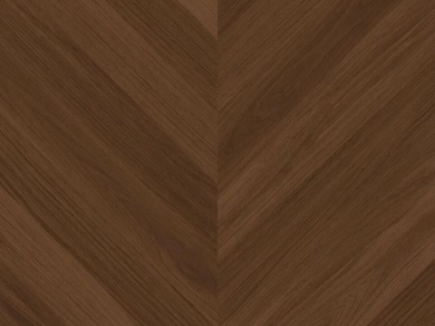 意式现代无缝深胡桃色鱼骨拼人字拼木地板