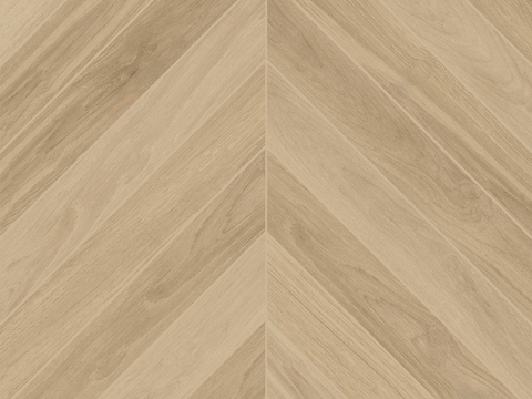 奶油侘寂无缝鱼骨木地板贴图