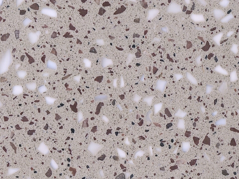 灰色颗粒水磨石