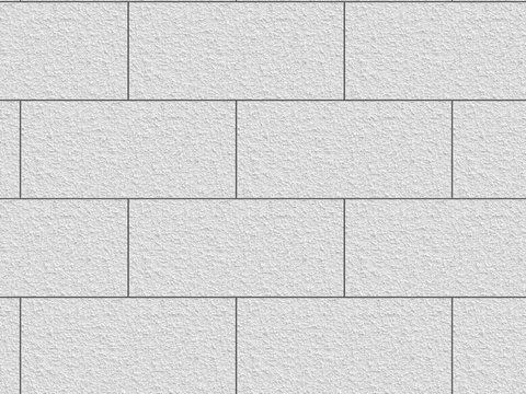 现代无缝浅色工字拼真石漆 外墙漆 砂岩漆贴图