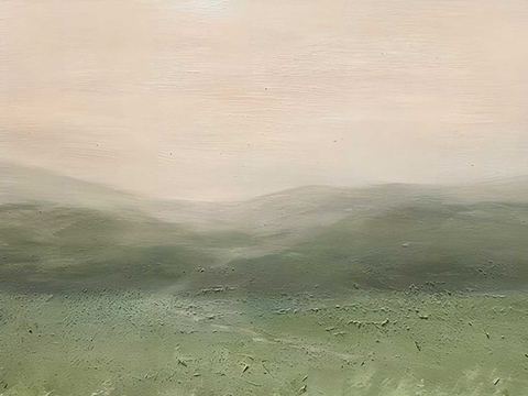 简约奶油挂画 油画抽象艺术挂画贴图