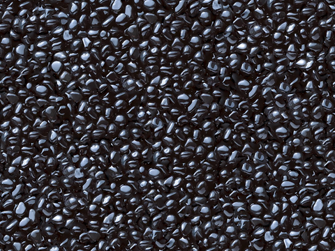 高清无缝黑色鹅卵石贴图