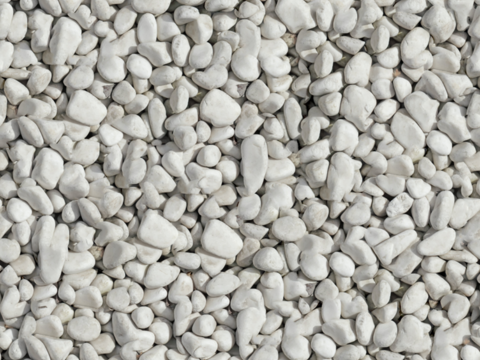 无缝白色鹅卵石贴图