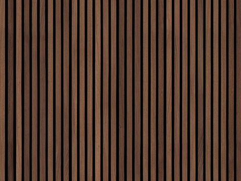 无缝深棕色木格栅 板材 长城板 波浪板