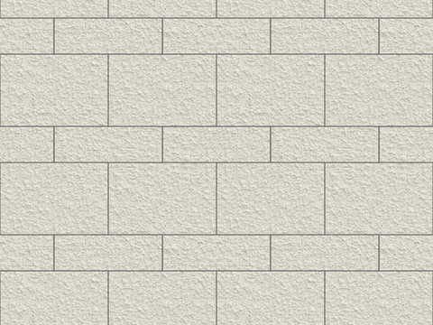 现代无缝米黄色工字拼真石漆 肌理漆砂岩漆 外墙漆贴图