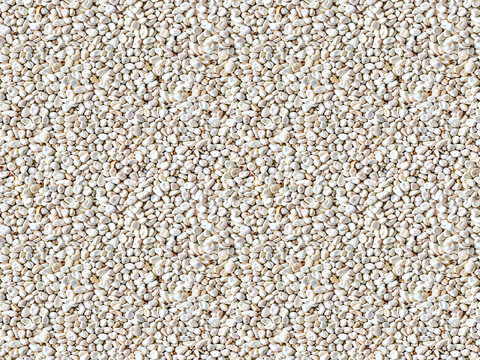 现代新中式无缝暖白色碎石 小碎石 鹅卵石