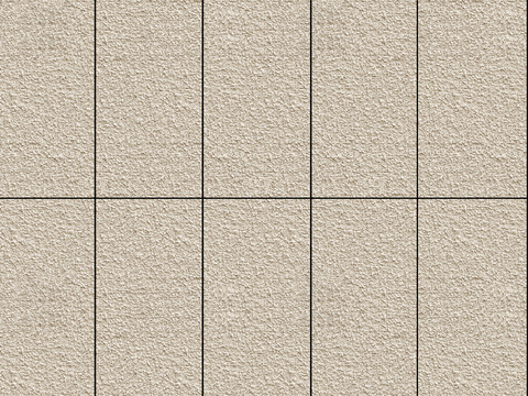 现代无缝米黄色真石漆 肌理漆砂岩漆 外墙漆贴图