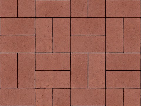 编织形红色文化石